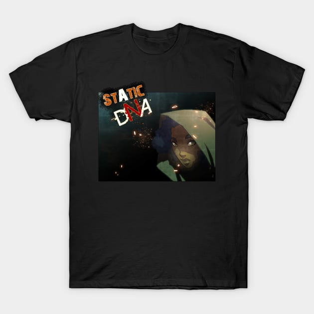Static DNA T Design T-Shirt by Chinoutu007